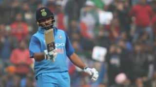 Rohit Sharma registers 16th ODI hundred; goes past Virender Sehwag